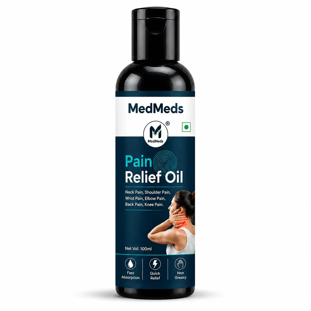 MedMeds Pain Relief Oil for Neck, Back & Knee Pain