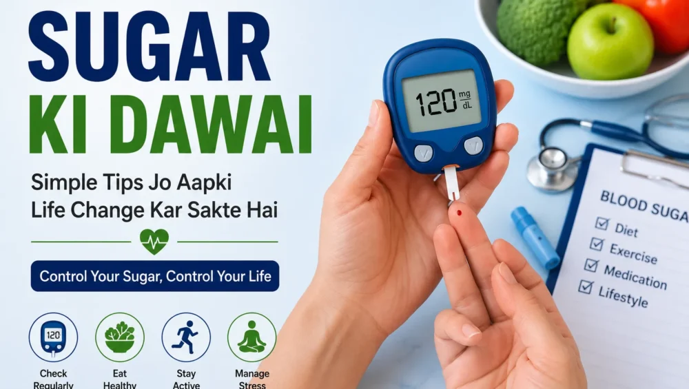 Sugar Ki Dawai – Simple Tips Jo Aapki Life Change Kar Sakte Hai