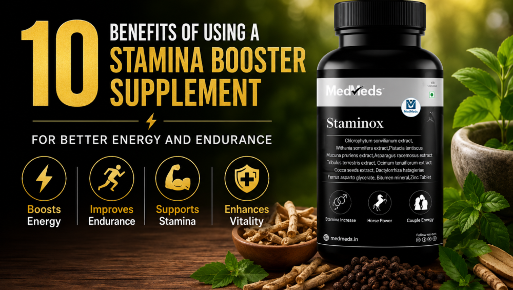 10 Benefits of Using a Stamina Booster Supplement