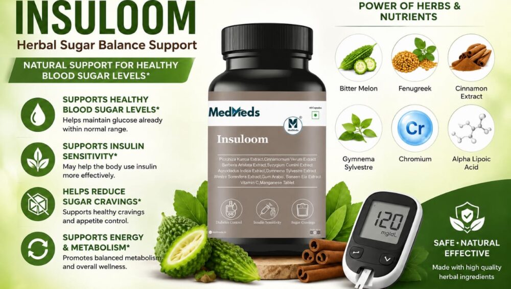 Insuloom Herbal Sugar Balance Support: A Natural Approach to Healthy Blood Sugar Levels