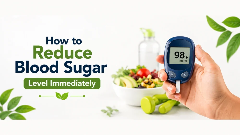 How to Reduce Blood Sugar Level Immediately