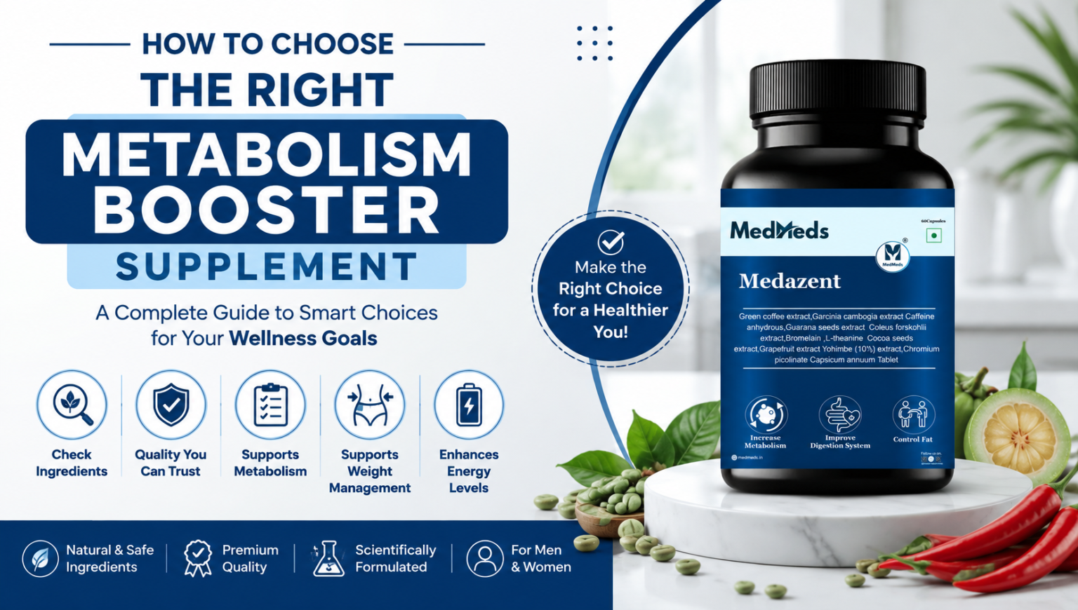 Metabolism Booster Capsules: Benefits, Ingredients & Daily Use Guide