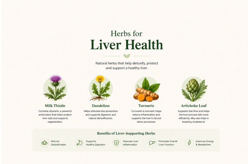 Herbs for Liver Health