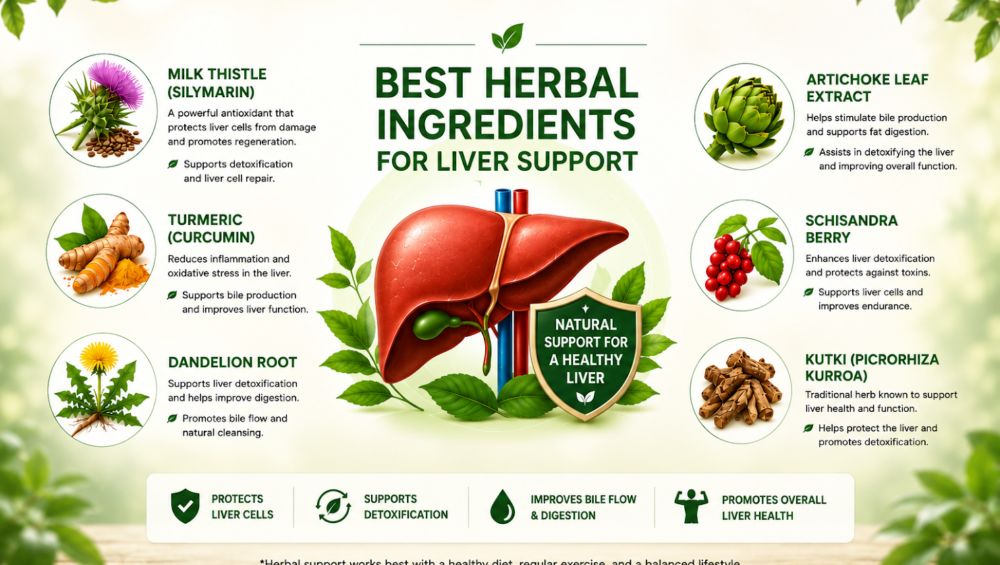 Best Herbal Ingredients for Liver Support