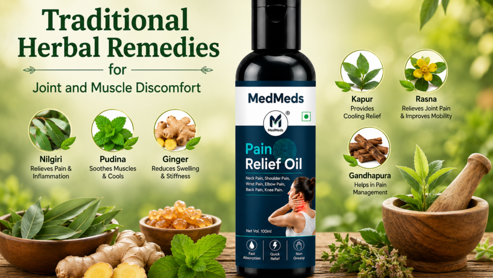Traditional Herbal Remedies for Joint and Muscle Discomfort