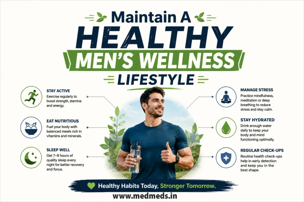 Maintain a Healthy Men Wellness