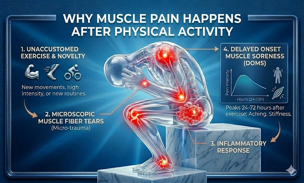 Muscle Pain After Physical Activities