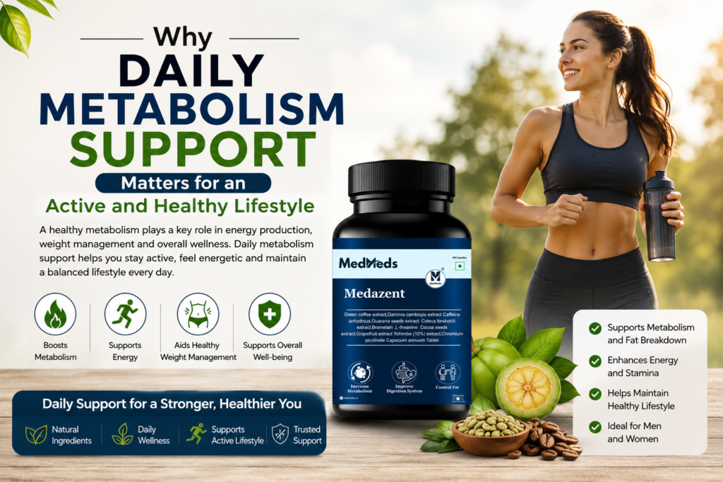 Why Daily Metabolism Support Matters for an Active and Healthy Lifestyle