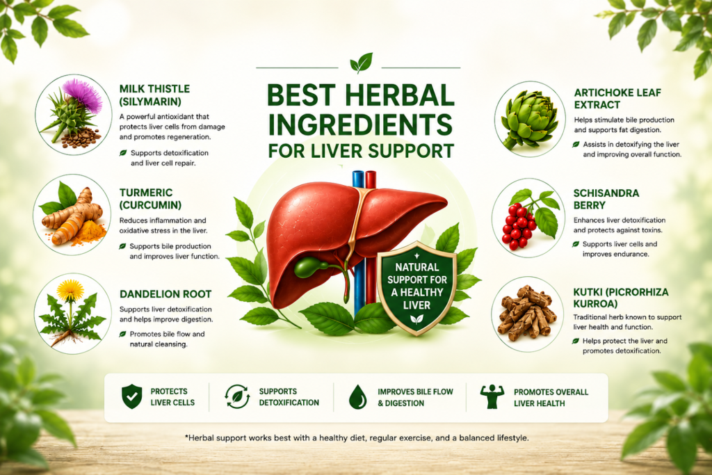 best ingredients for liver support
