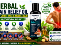 Herbal pain relief oil for joint pain, knee pain and muscle pain fast natural relief