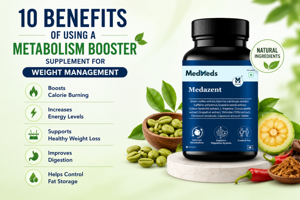 10 benefits of using metabolism booster supplemeent for weight management