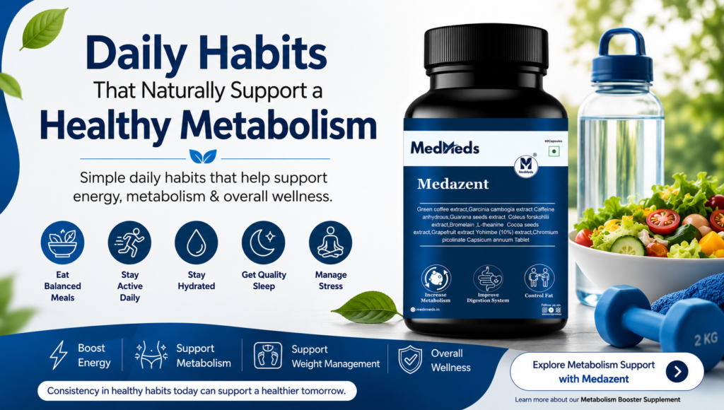 Daily Habits That Naturally Support a Healthy Metabolism