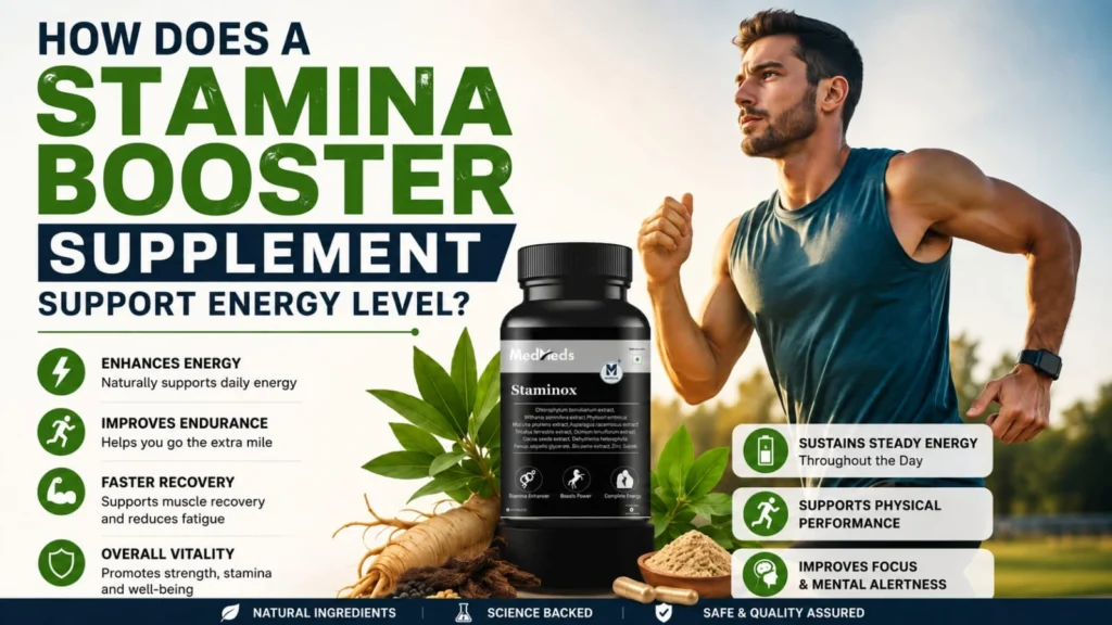 How Does A satmina booster support supplement