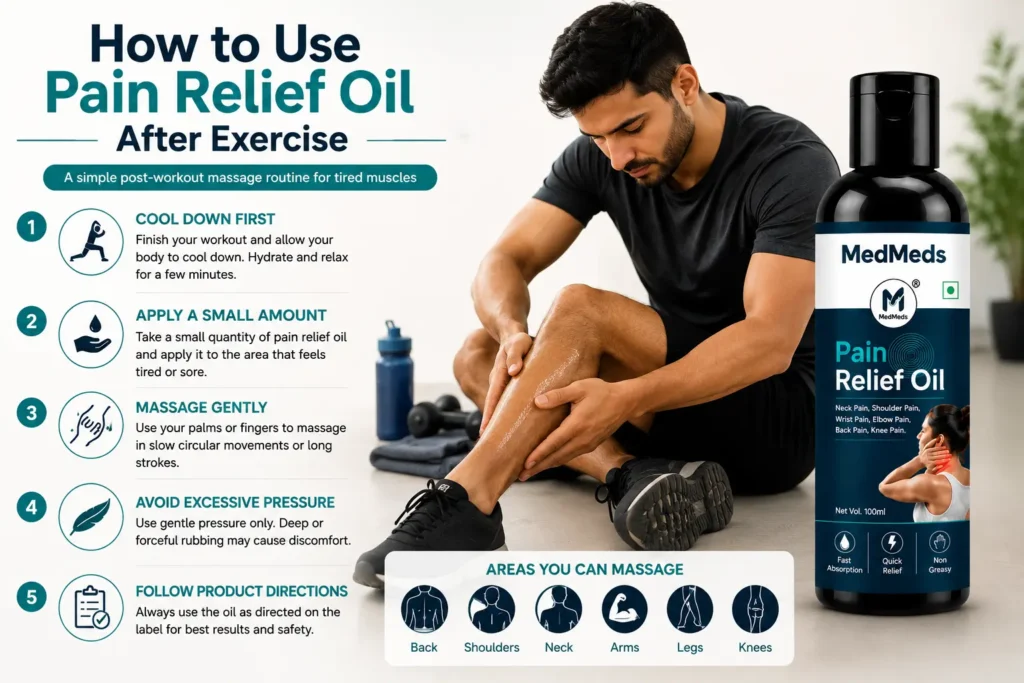 How-to-Use-Pain-Relief-Oil-After-Exercise.
